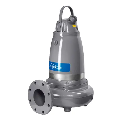 Efficient FLYGT Submersible Pump in Action - Reliable water management solution for various applications
