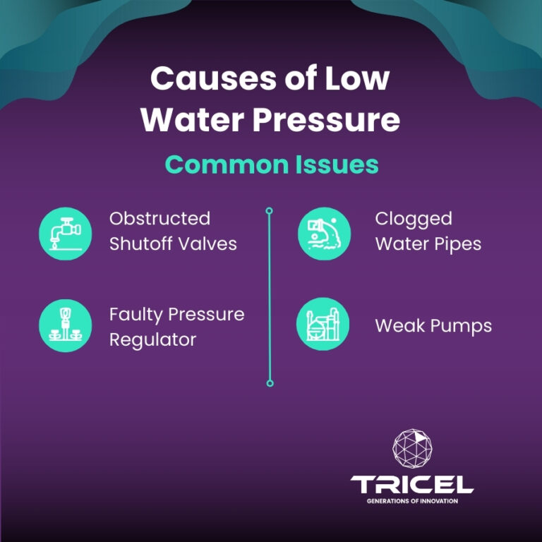 Causes of low water pressure